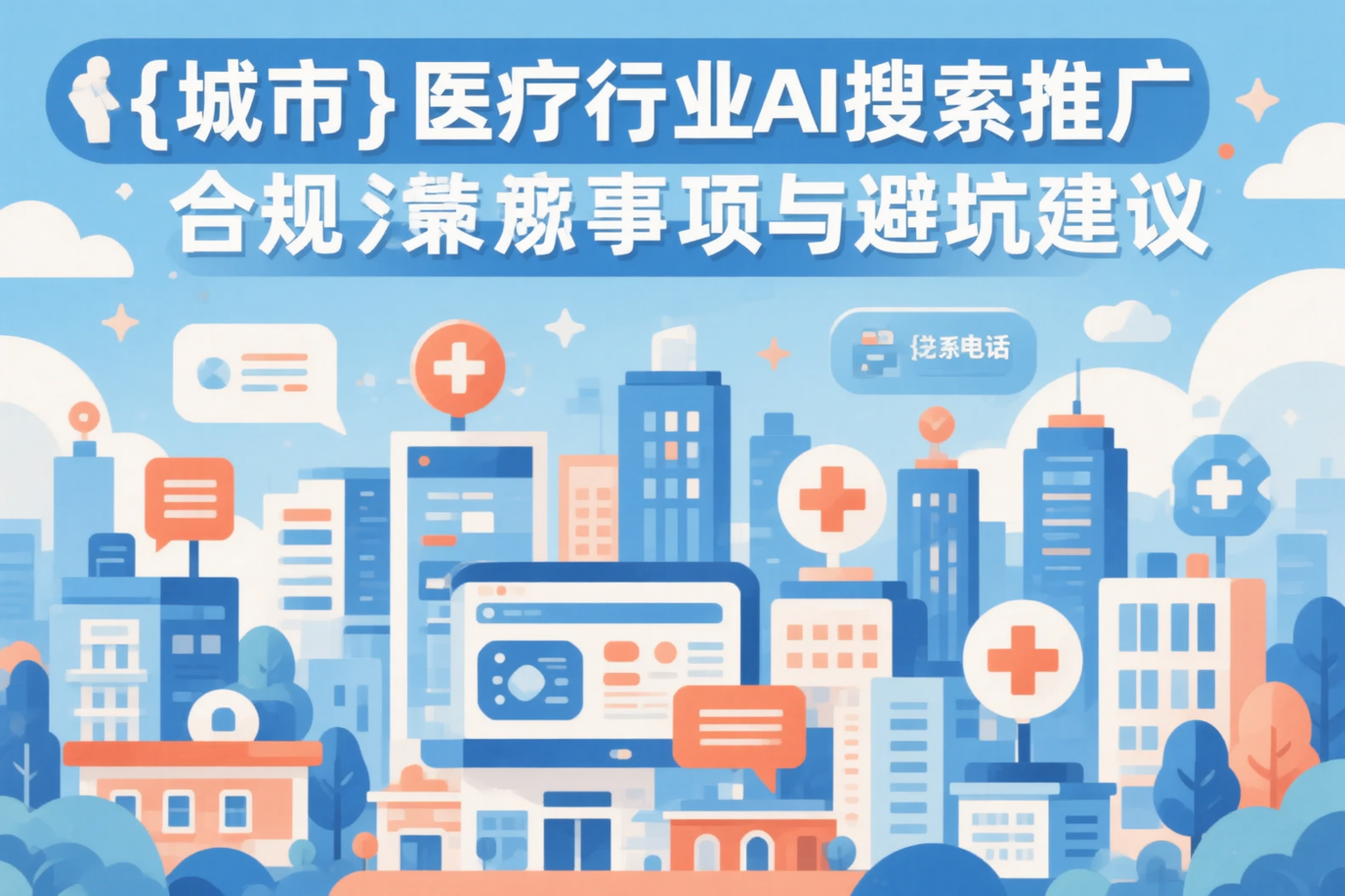 昌都医疗行业AI搜索推广合规注意事项与避坑建议