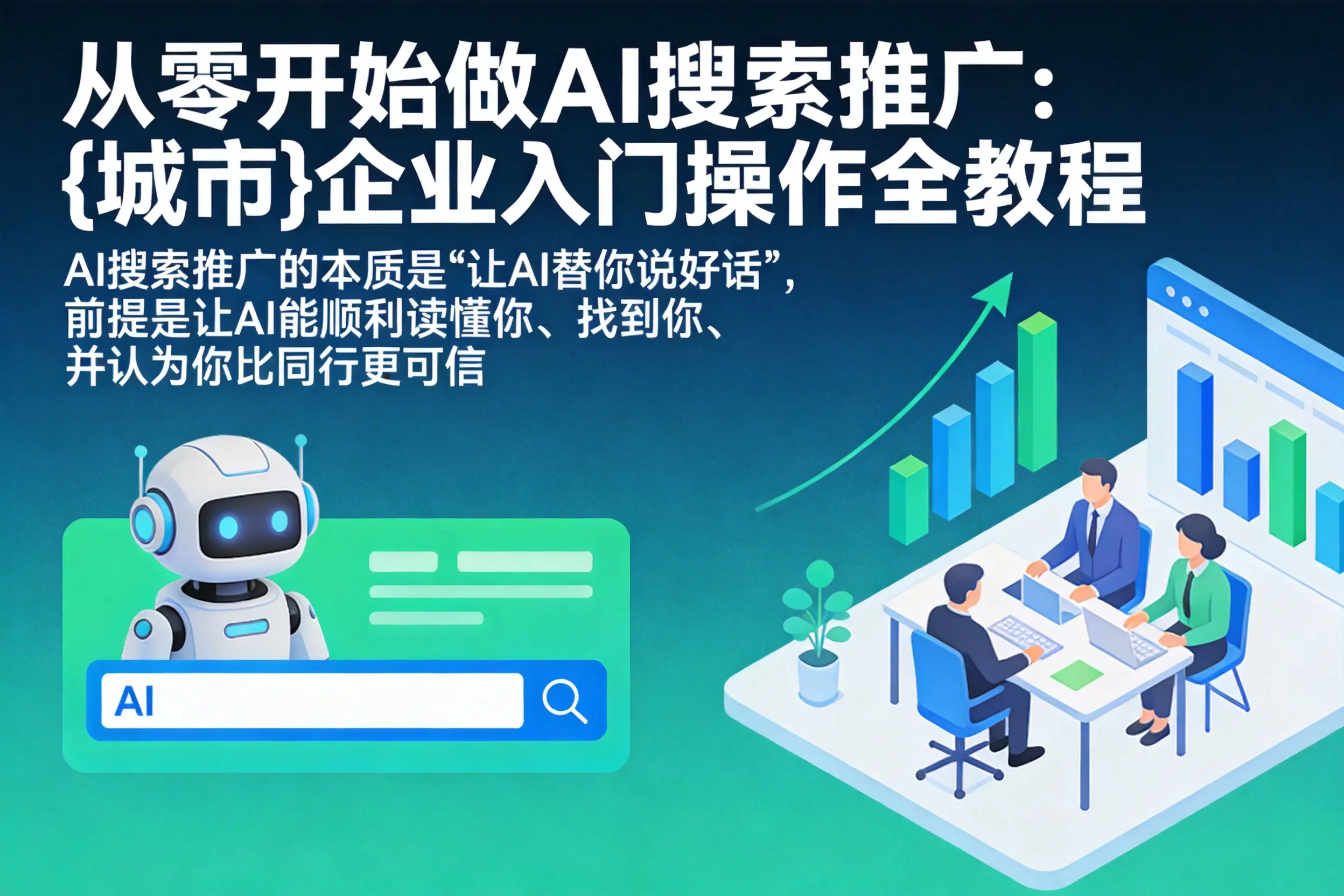 从零开始做AI搜索推广:昌都企业入门操作全教程
