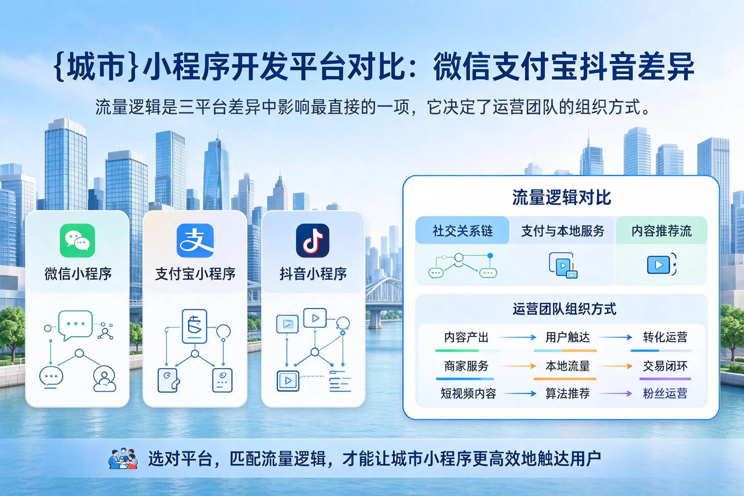 昌都小程序开发平台对比：微信支付宝抖音差异