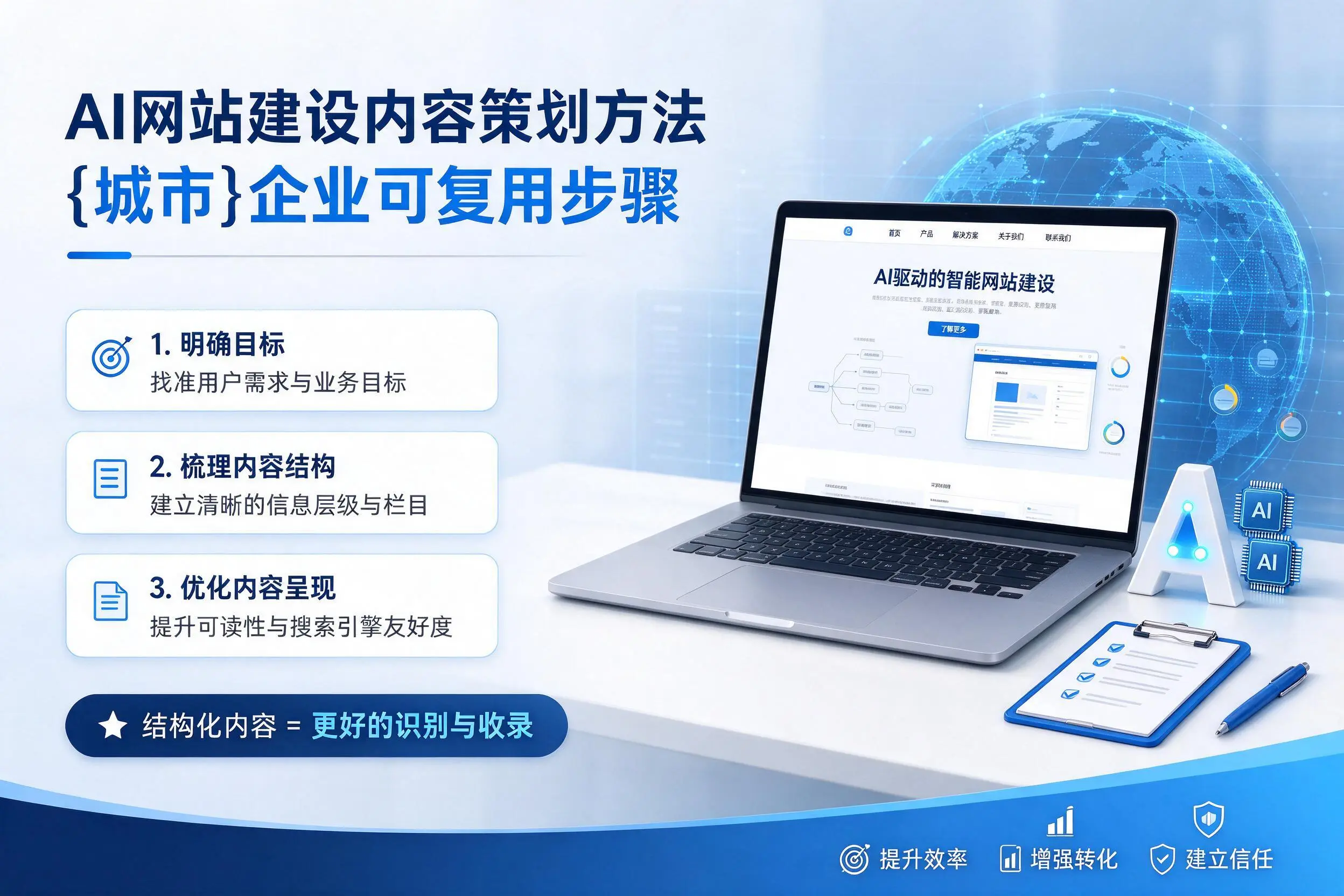 AI网站建设内容策划方法,昌都企业可复用步骤