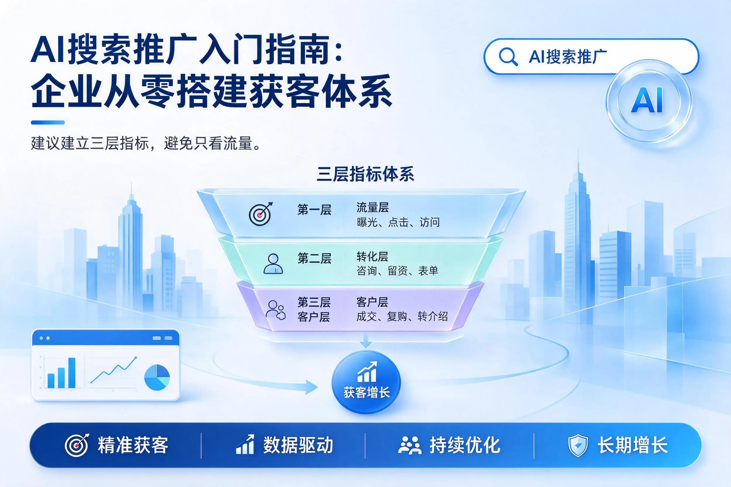 AI搜索推广入门指南：昌都企业从零搭建获客体系